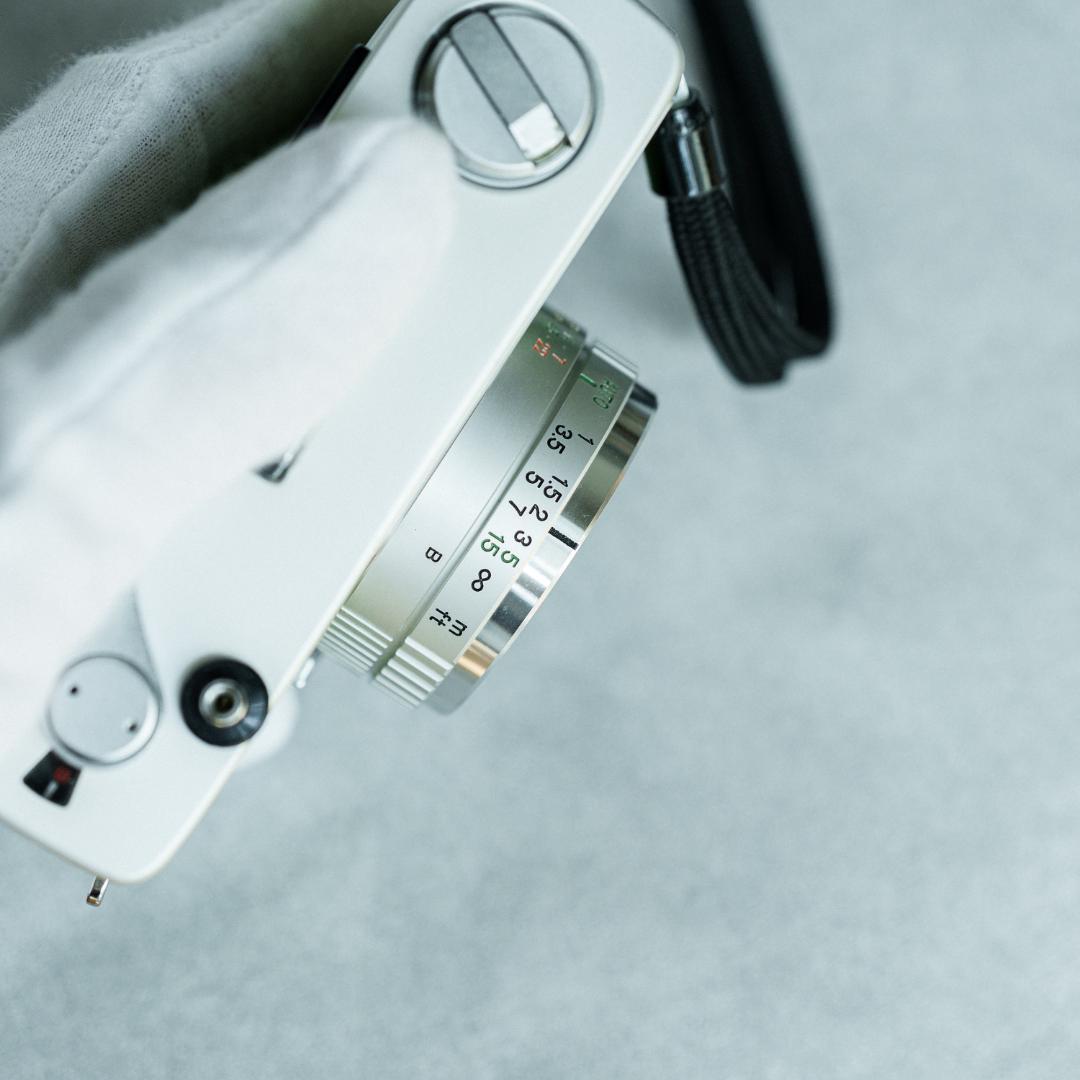 Konica C35 flash matic グリーン【整備済完動品】