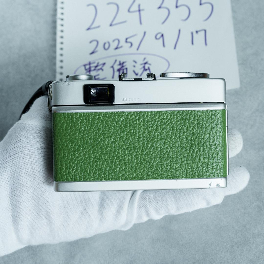 Konica C35 flash matic グリーン【整備済完動品】