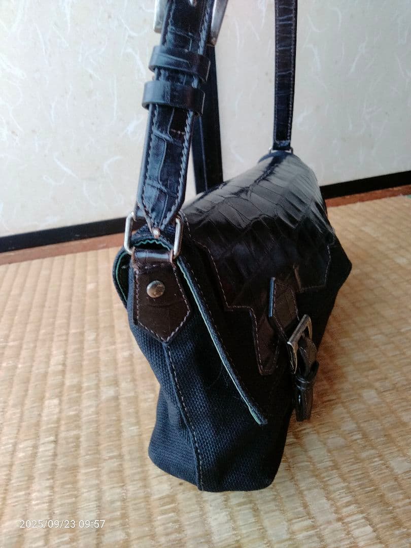 Jean Paul Gaultier ジャンポールゴルチエ ショルダーバッグ-黒