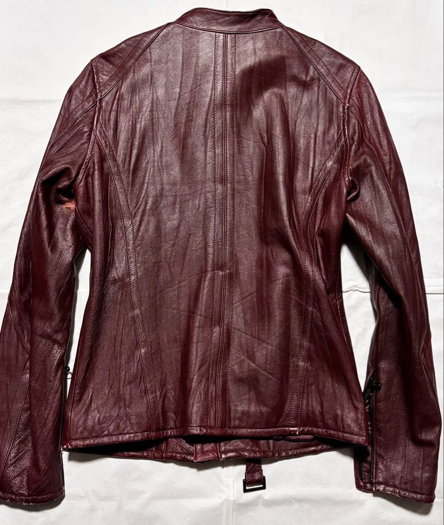 SCHLUSSEL シュリセル 羊革 ラム レザージャケット ライダース y2k