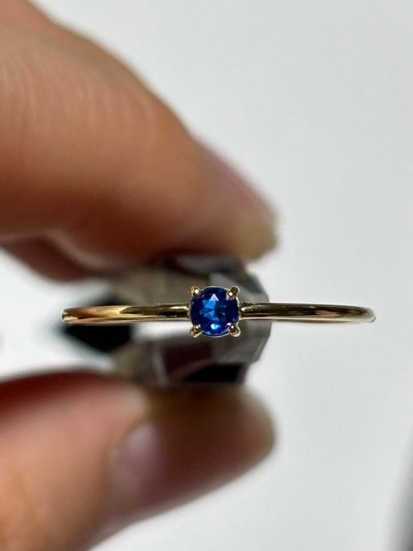 アウイナイトK18華奢リング　13号