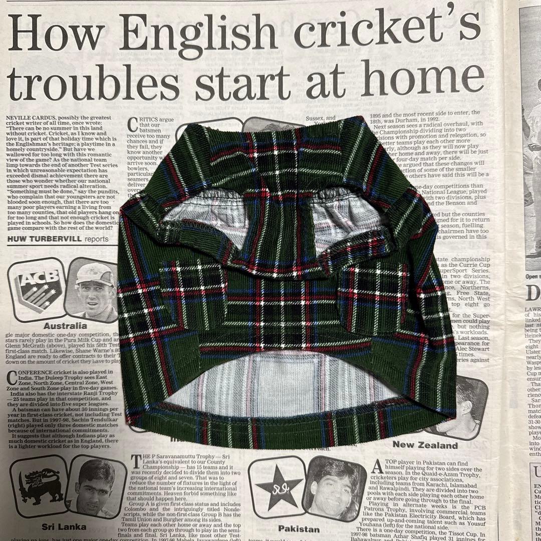 アトリエGG Dress apron(tartancheck) 16