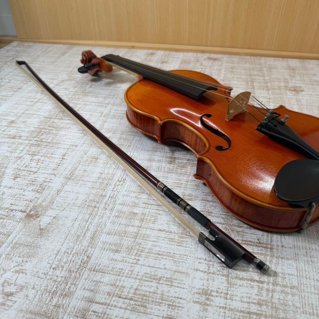 【極美品】SUZUKI NO.540 4/4 バイオリン　1990年　スズキ虎杢