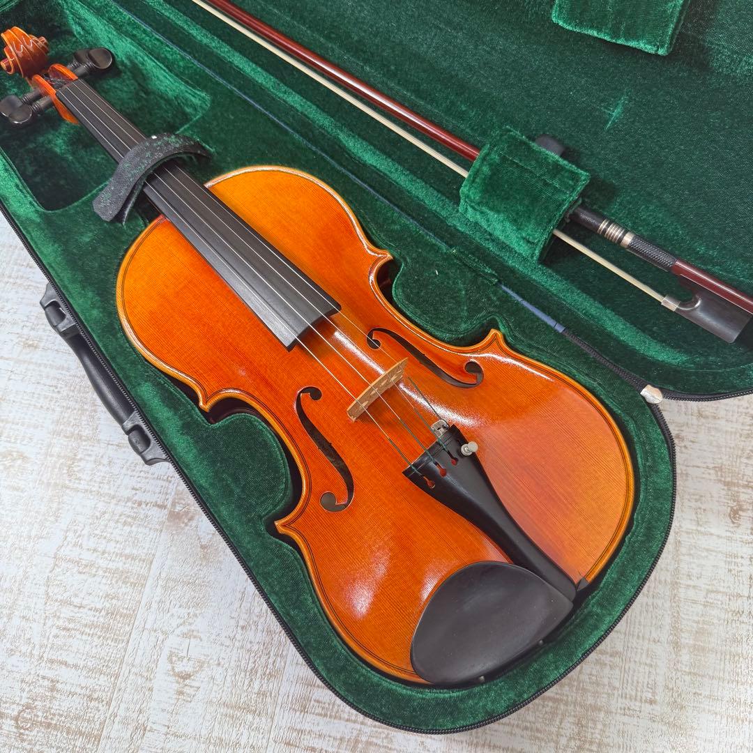 【極美品】SUZUKI NO.540 4/4 バイオリン　1990年　スズキ虎杢