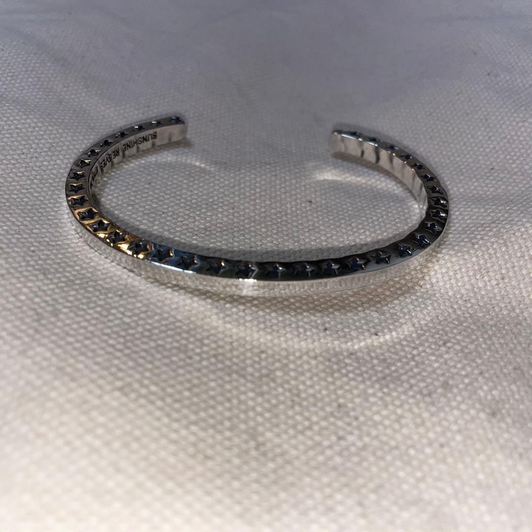 SUNSHINE REEVES BEAMS別注 スターリング スター バングル