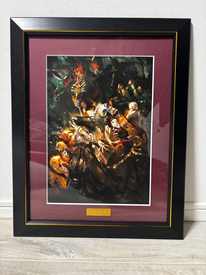 オーバーロードIVオンラインくじ　S賞複製原画