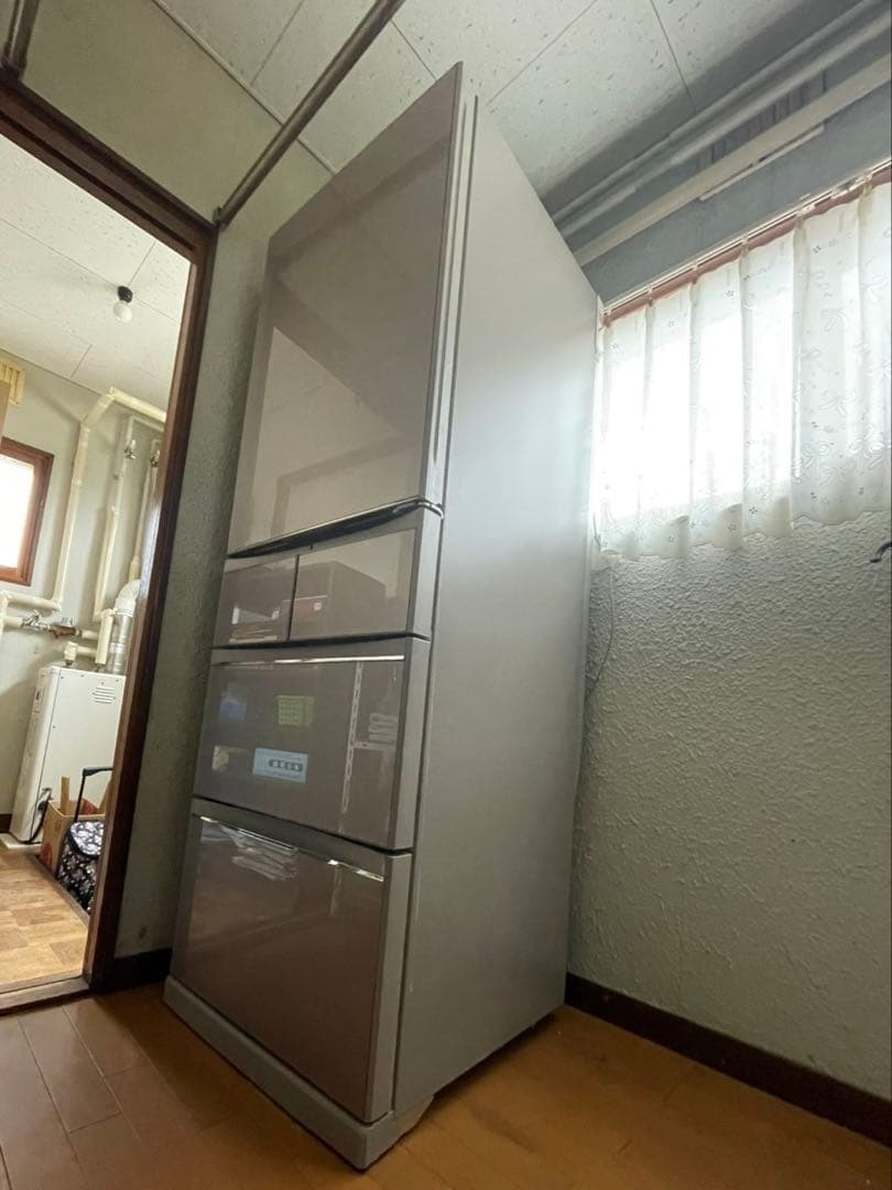 5月末販売終了予定【ほぼ未使用】三菱 冷蔵庫 455L MR-B46D-F