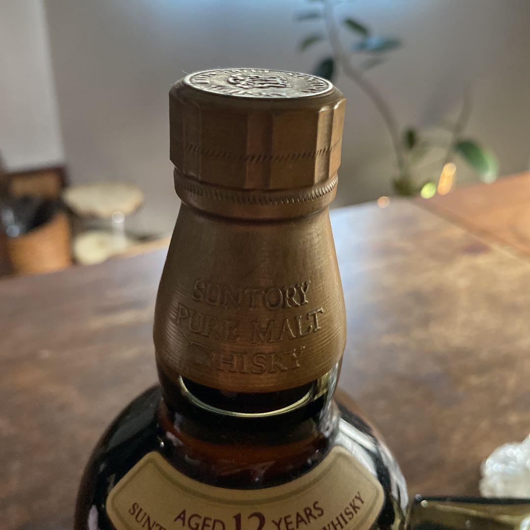 サントリーピュアモルト★山崎12年★向獅子★750ml★43%ロイヤル720㎖