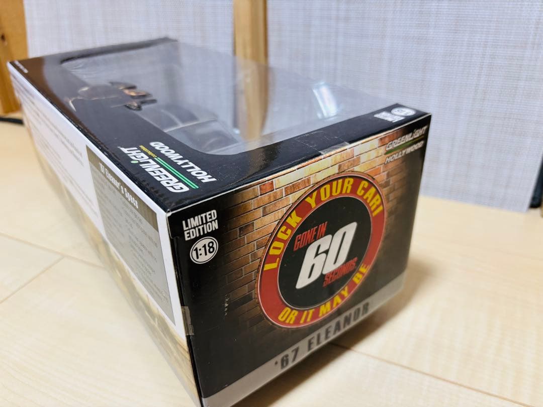 60セカンズ シェルビーマスタング　1/18 \"エレノア\" グリーンライト