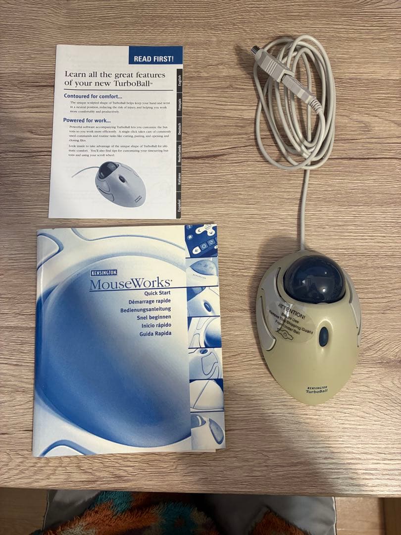 【珍品】Kensington TurboBall トラックボール