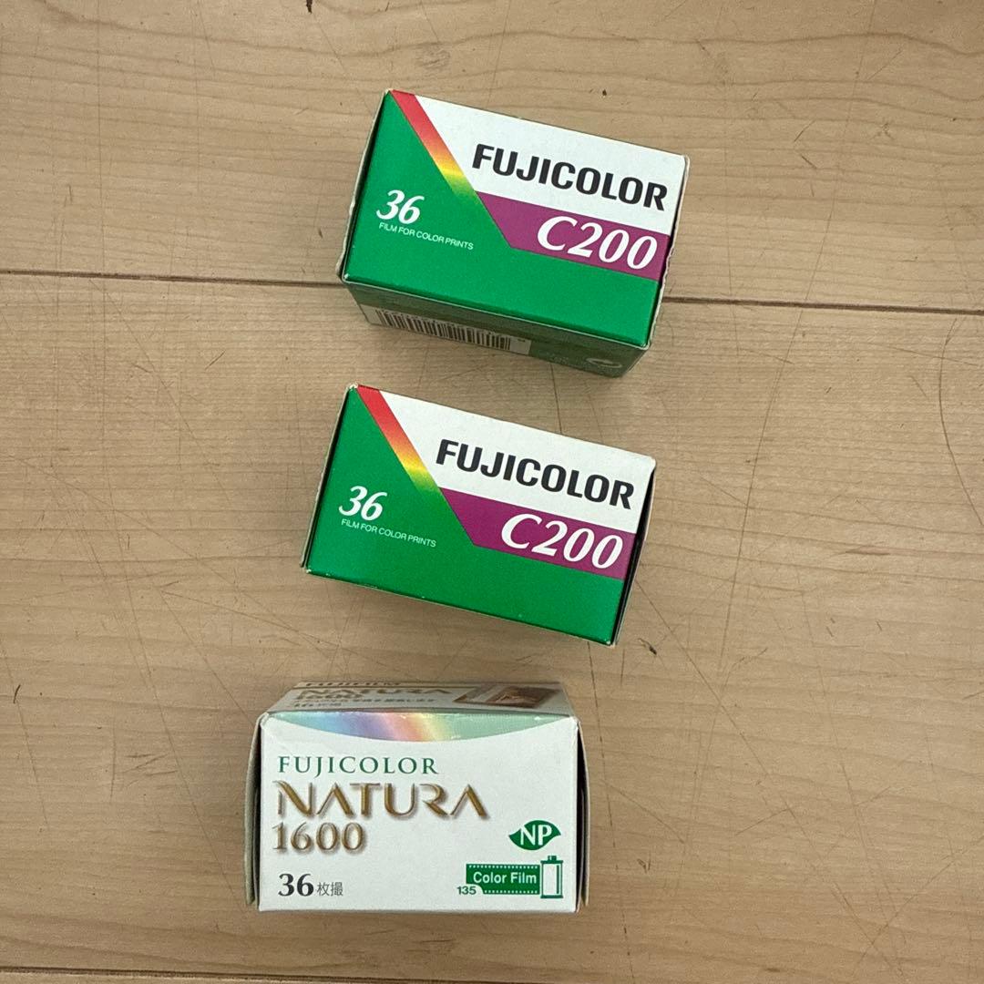 フィルム期限切れFUJICOLORC200 NATURA1600