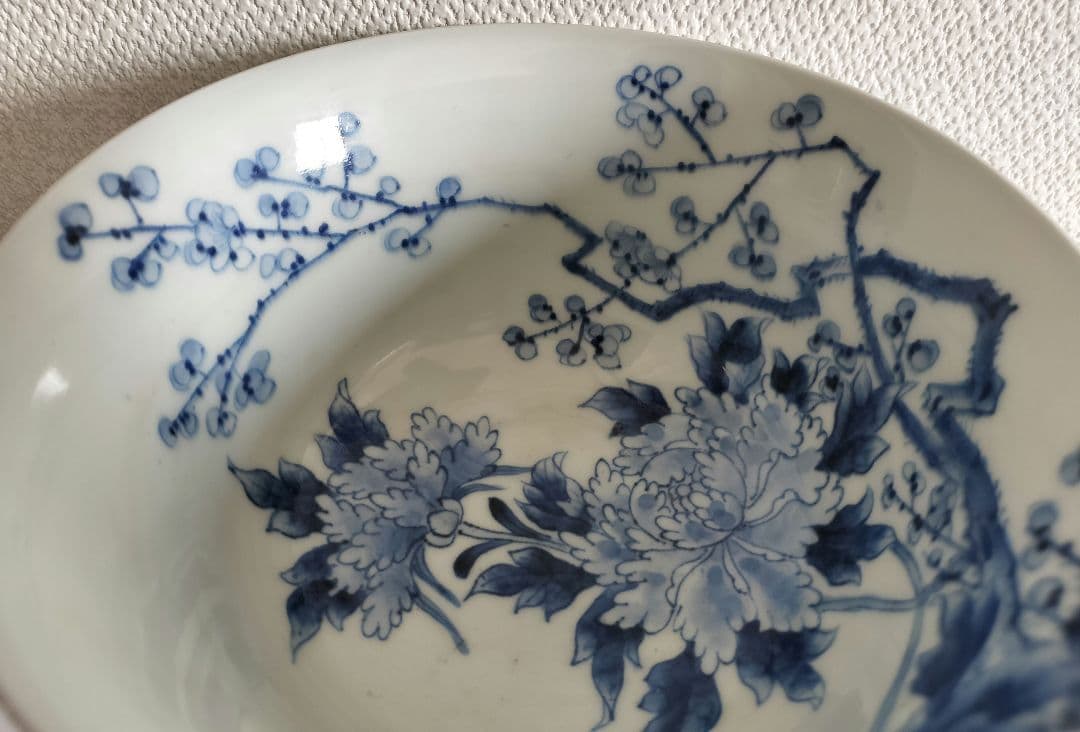 染付　どんぶり