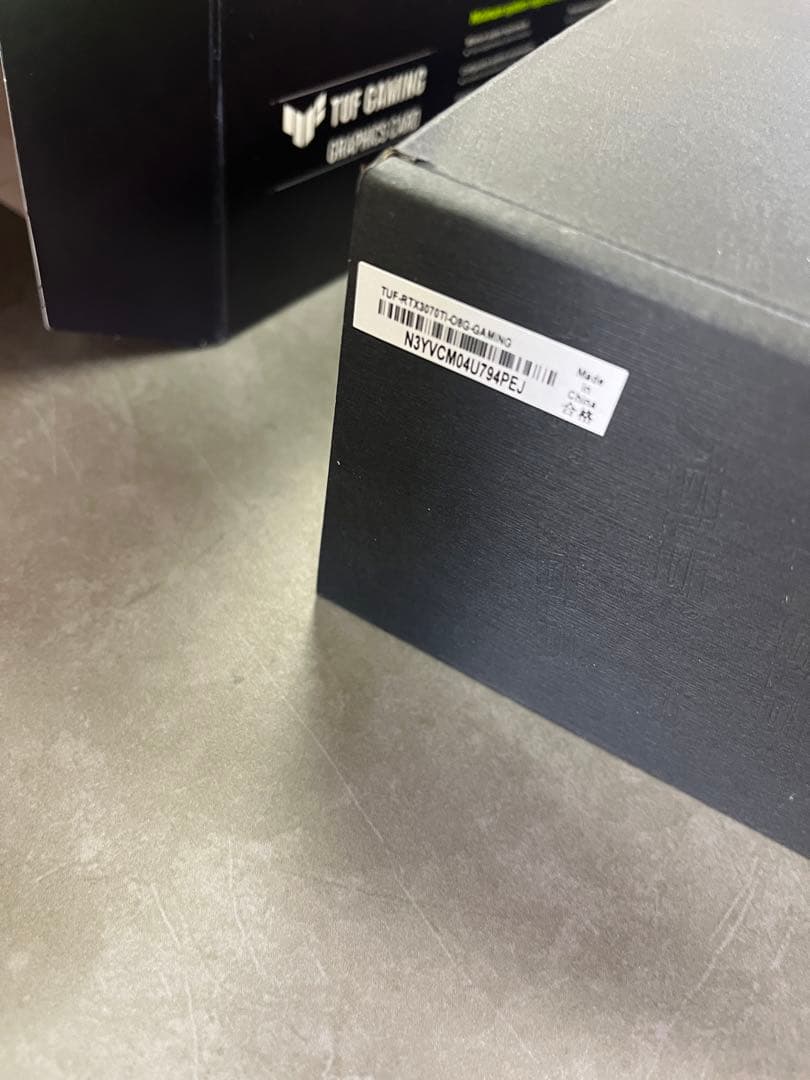 お値下げ不可　ASUS GeForce RTX 3070 Ti 8GB