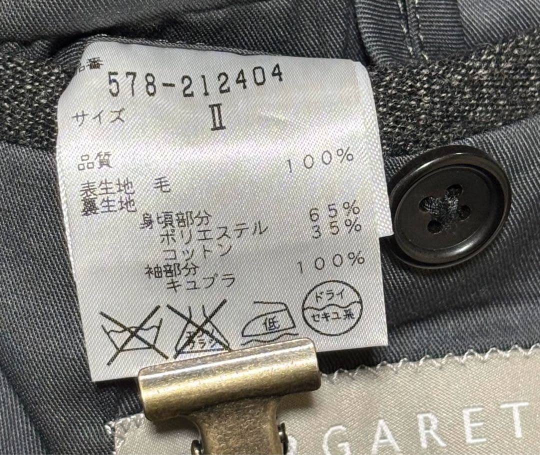 せ*ち様 MARGARET HOWELL ウール チェスターコート