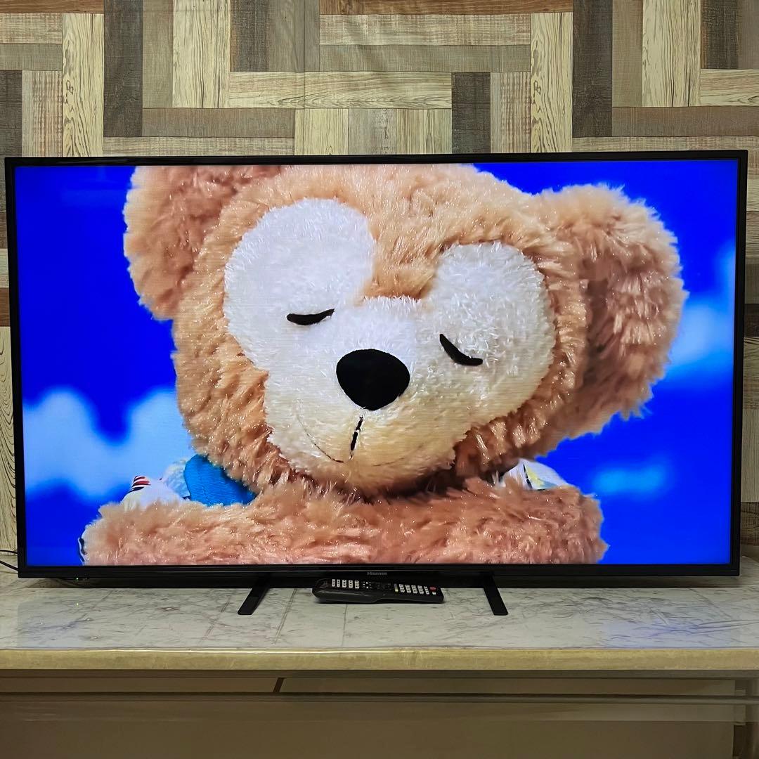 即日受渡❣️全国送料込Hisense55型液晶 テレビ 外付HDD裏番組録画対応
