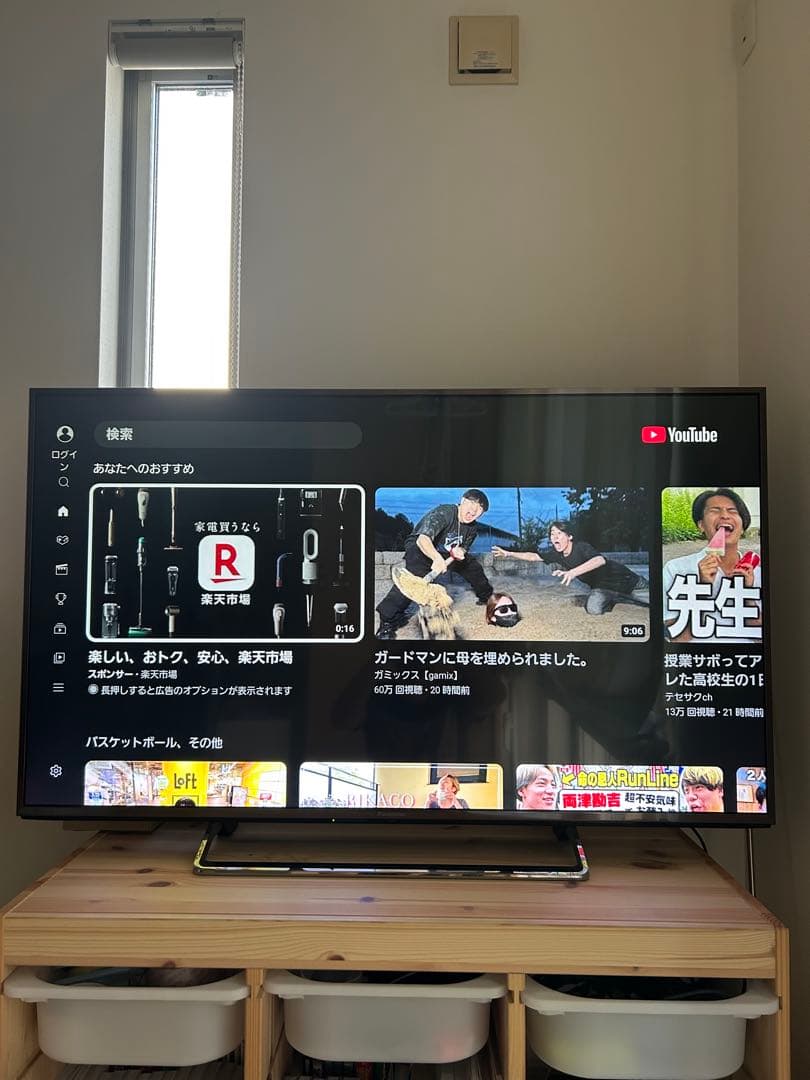 Panasonic プレミアム4K液晶テレビ　TH-49CX800 49インチ