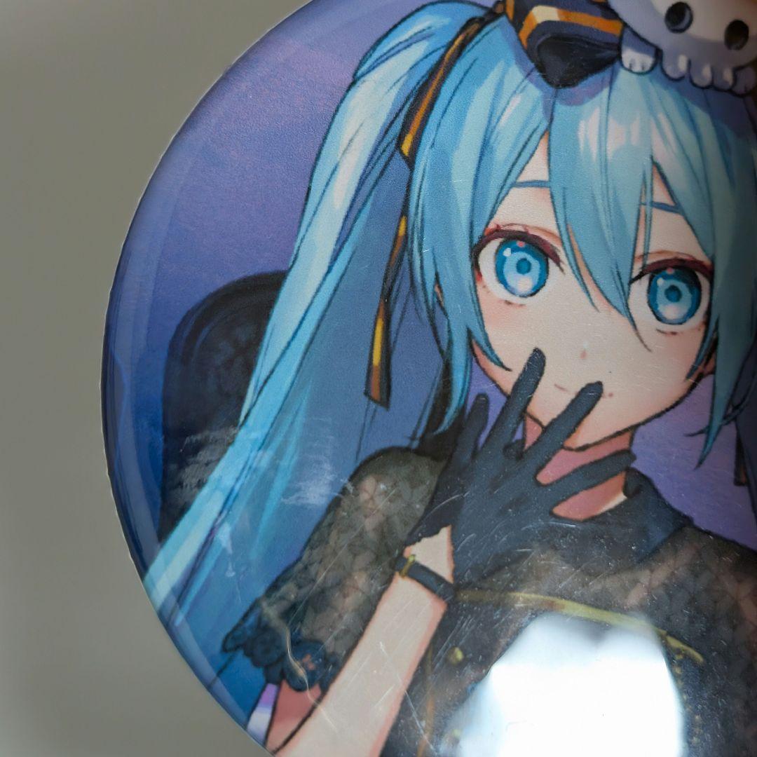 初音ミク 缶バッジ Halloween Mad Tea Party