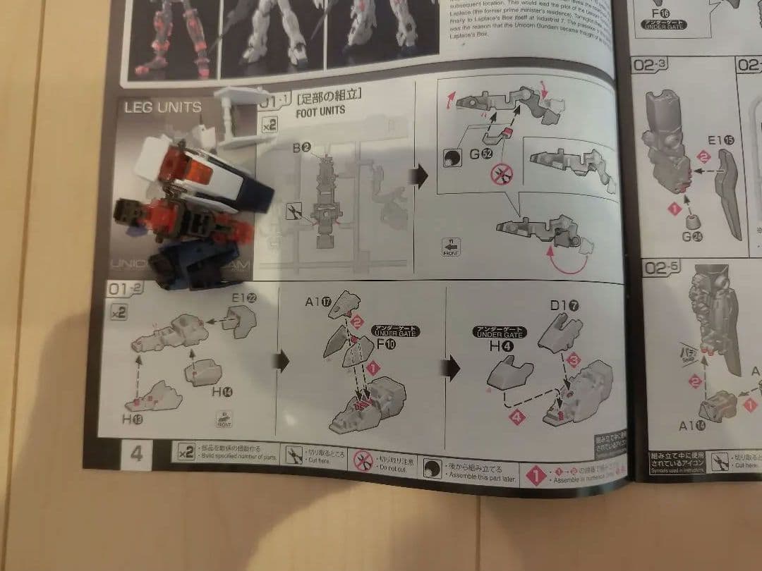 RG ユニコーンガンダム & バンシィ・ノルン