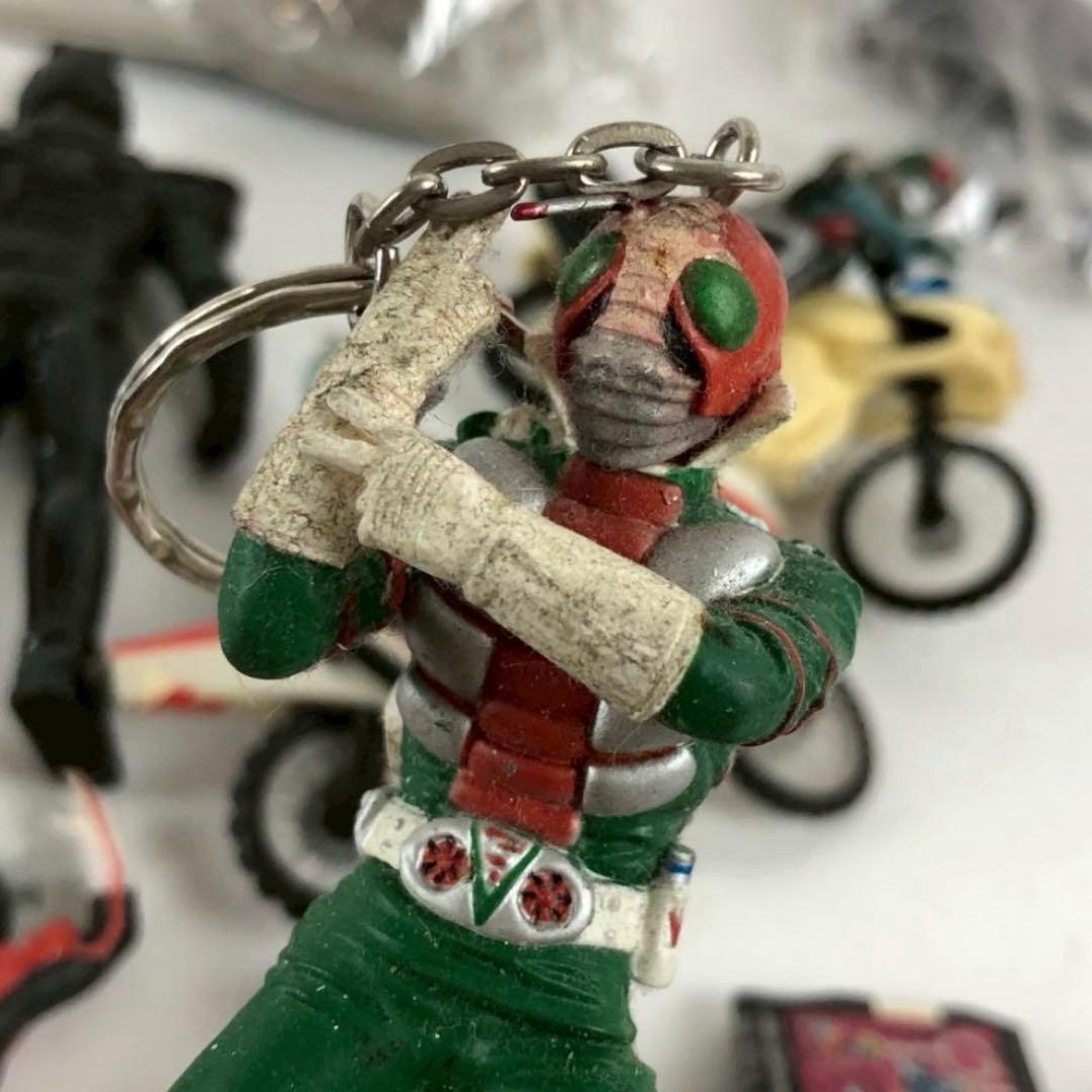 仮面ライダー フィギュア ミニカー キーホルダー 大量 まとめ売り 昭和 平成