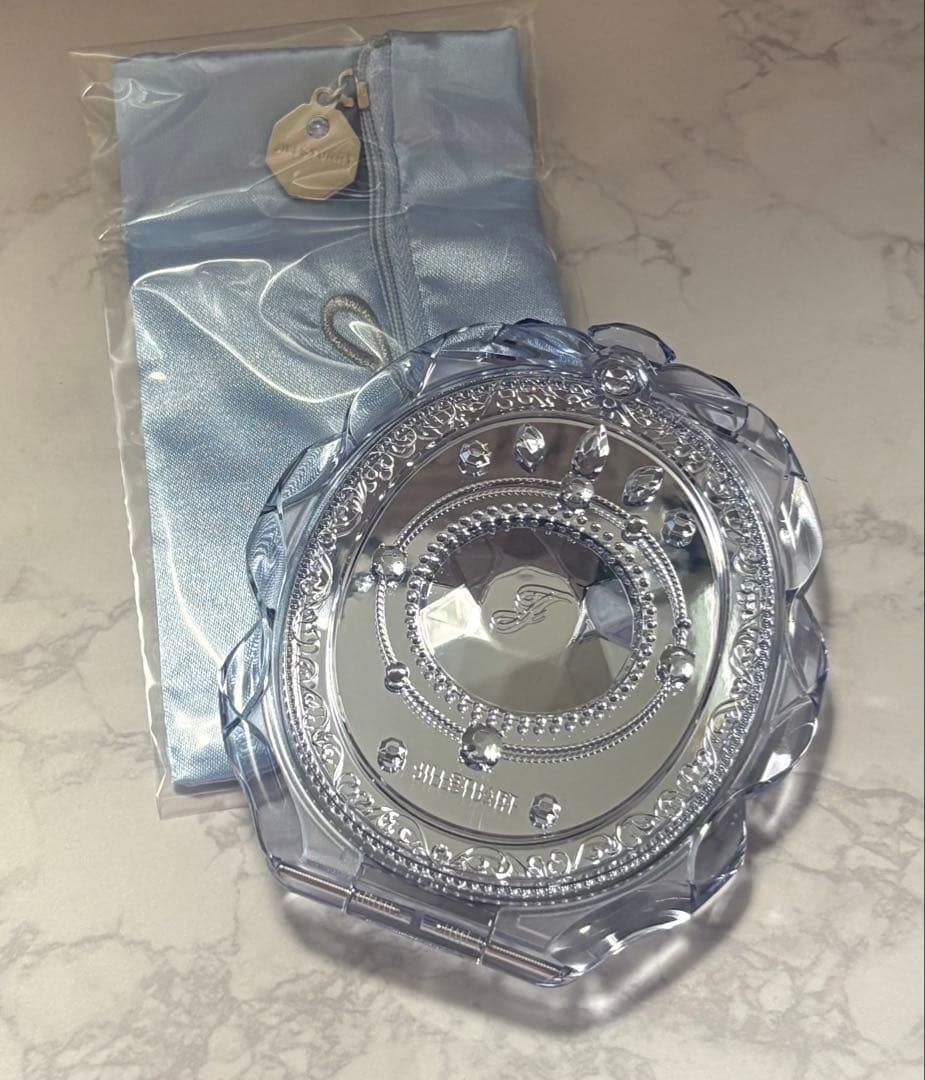 ジルスチュアート サムシングピュアブルー ミラー ギフトBOX ＆ ショッパー付