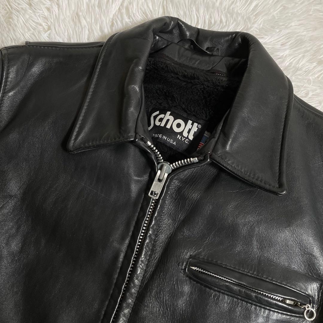 schott 643 レザージャケット トラッカージャケット