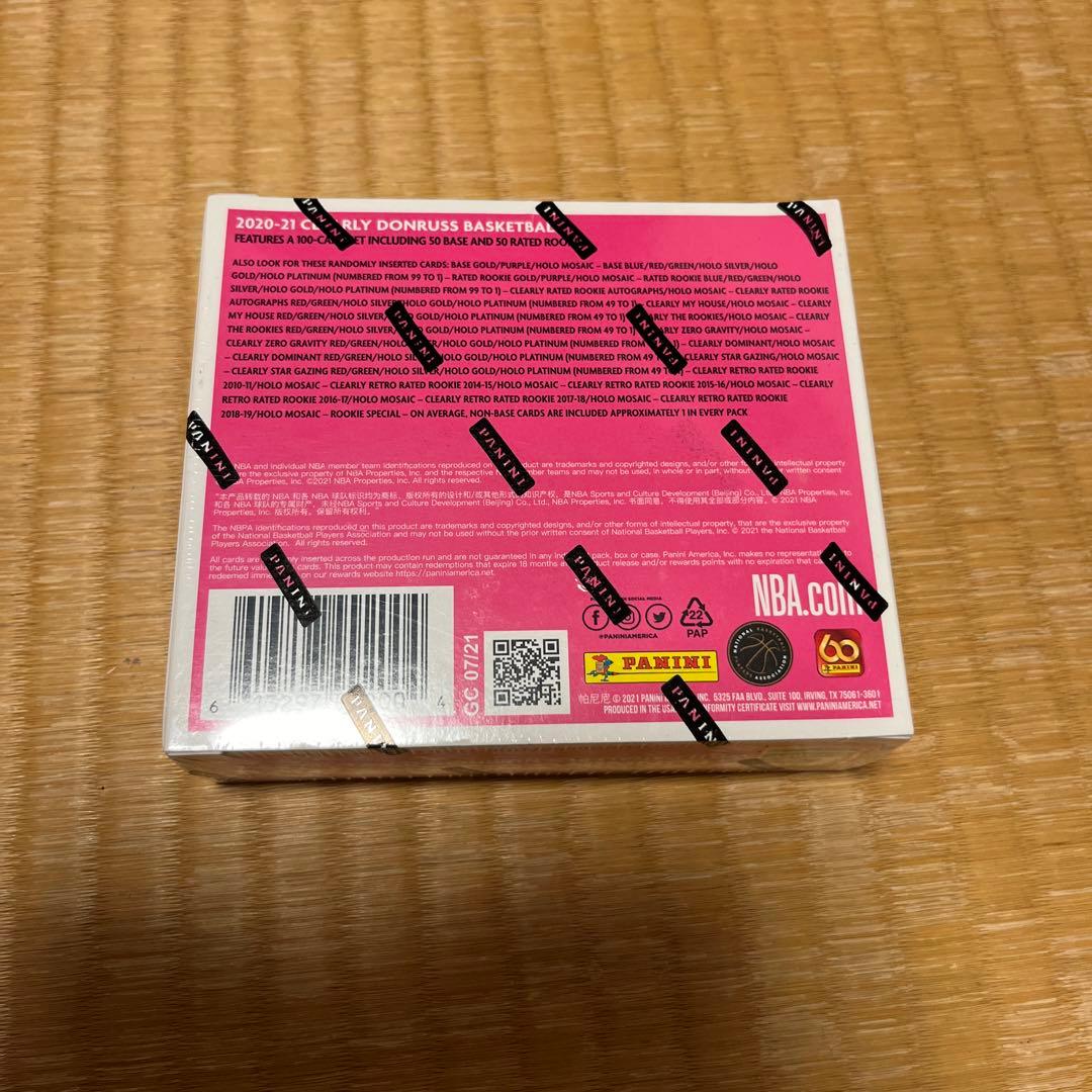 NBA 2020-2021 CLEARLY BOX 新品未開封