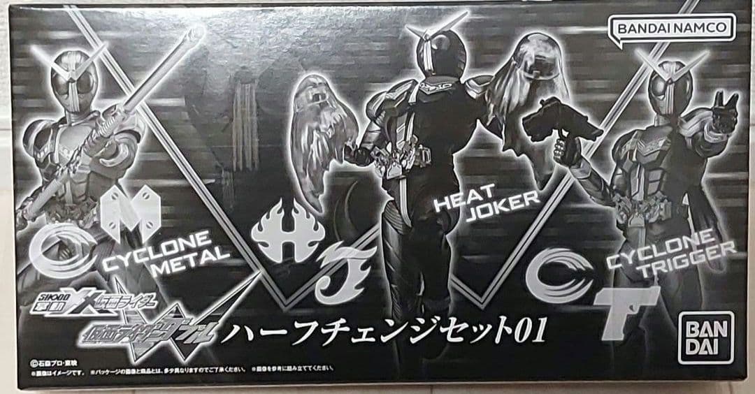 【最終価格】掌動-XX 仮面ライダーW ハーフチェンジセット01(HJ)