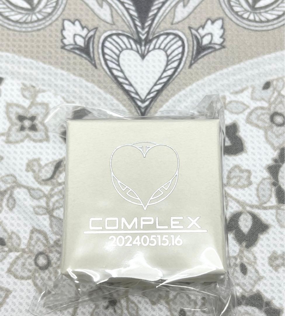 【新品未開封】COMPLEX ピースハート シルバーピアス (日本一心2024)