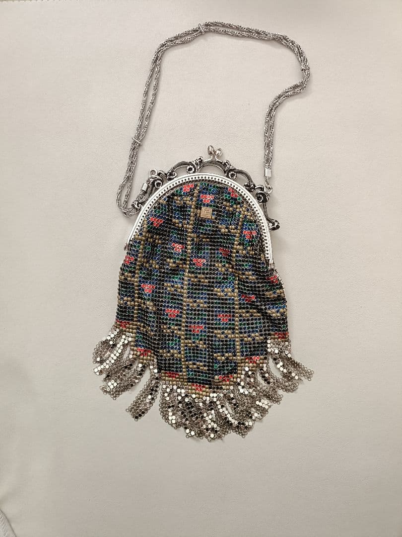 pierre balmain ピエールバルマン ビーズ ヴィンテージバッグ