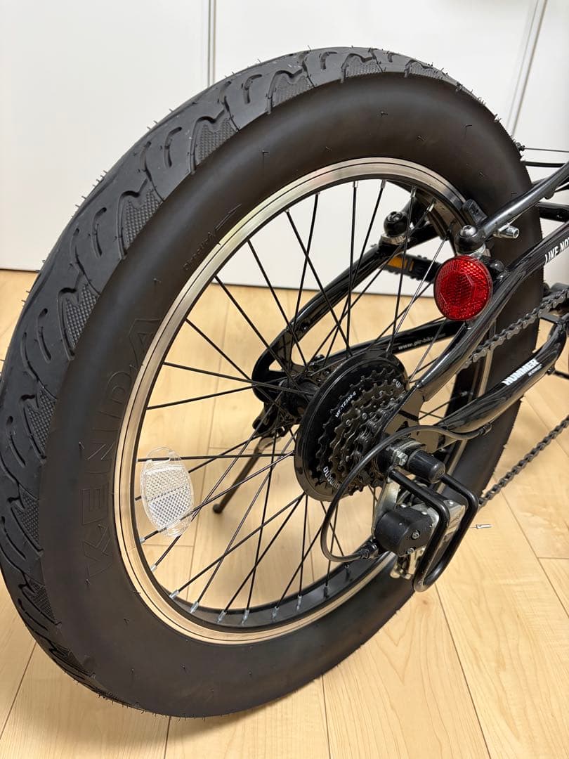 (yurieru) HUMMER 折りたたみ自転車 ブラック