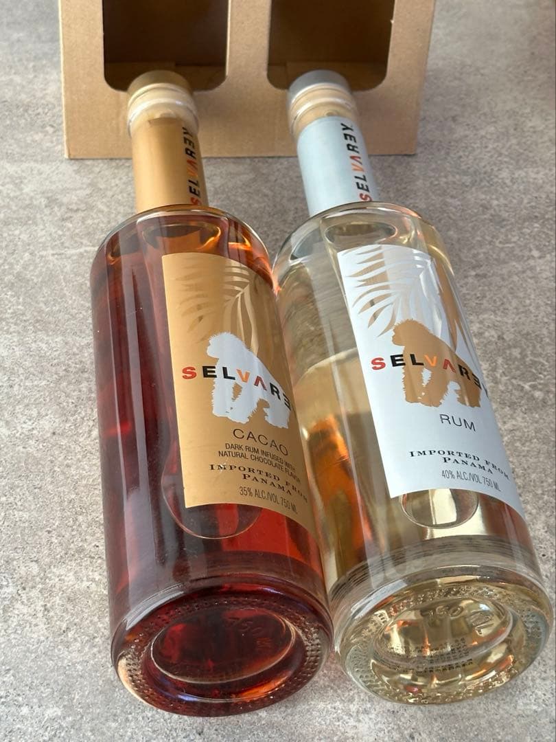 SELVAREY RUM 2本セット (CACAO & RUM)サイン入り