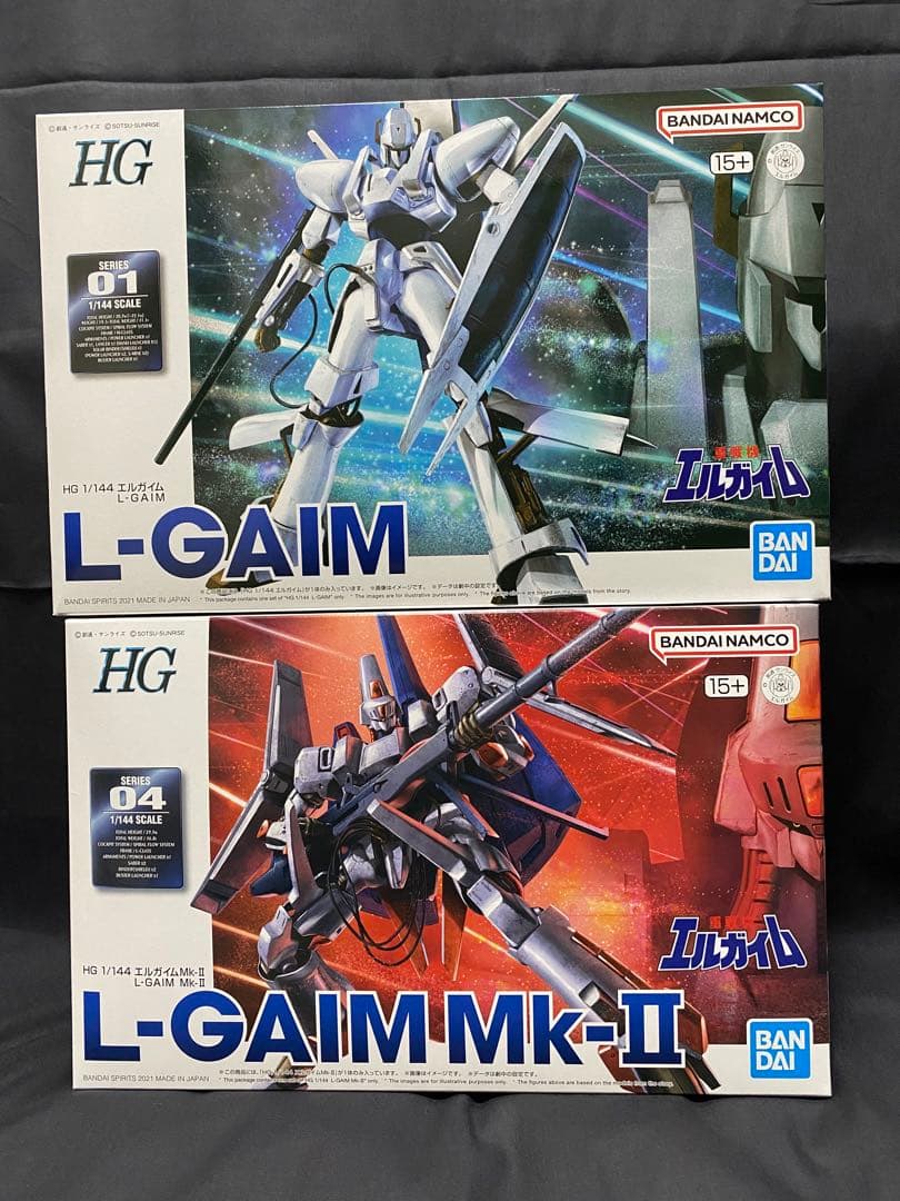 L-GAIM & L-GAIM Mk-II プラモデルセット