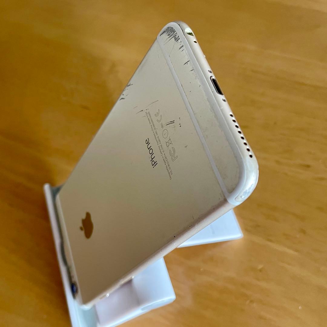 iPhone 6 Plus Gold 128GBバッテリー交換済み SIMフリー