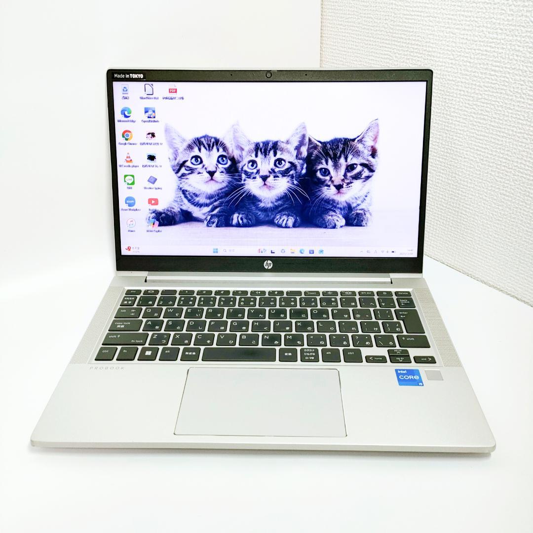 第11世代i5✨️16GB/SSD/HP/カメラ付き小型ノートパソコン/オフィス