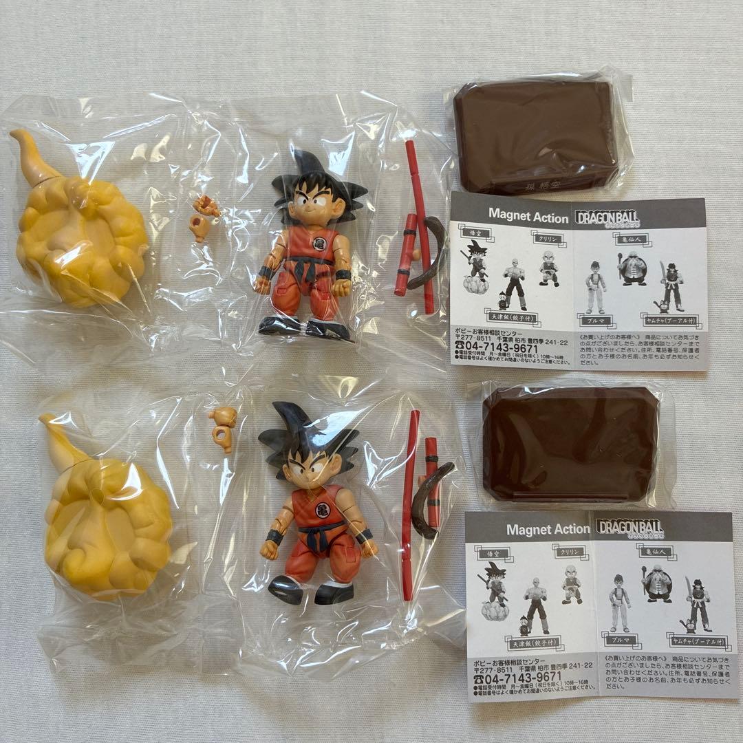 マグネットアクション　ドラゴンボール　フィギュア　6個