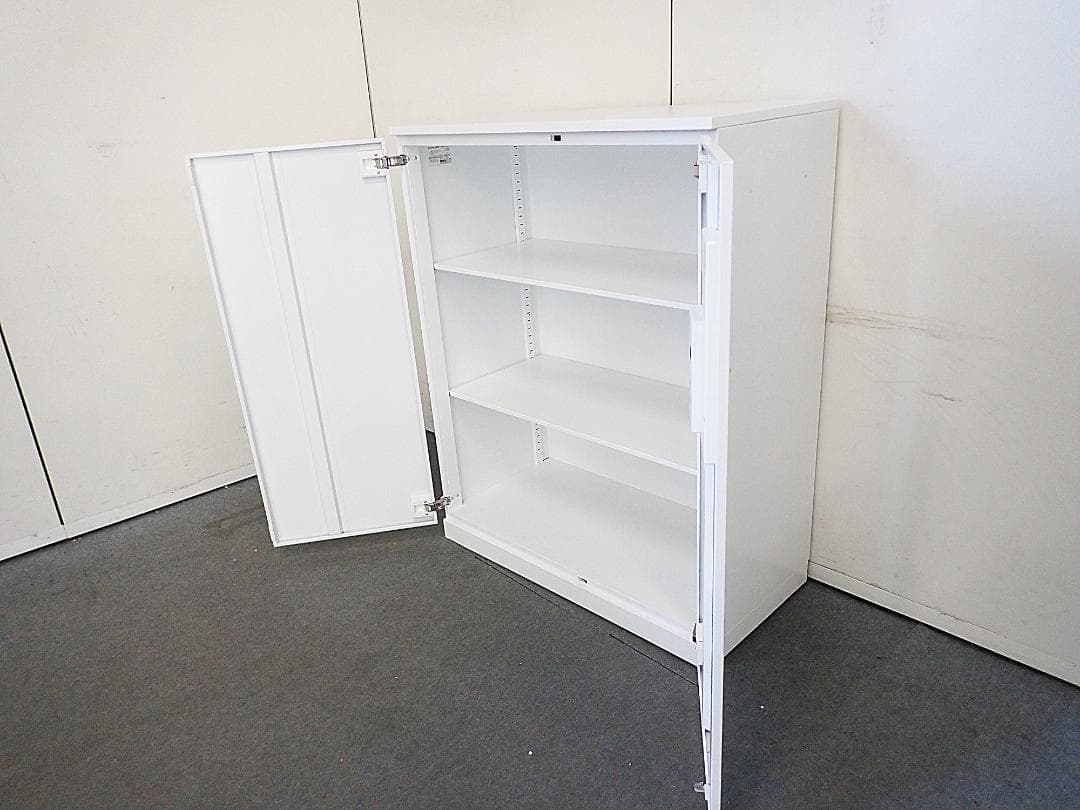 引取り限定　コクヨ　両開き書庫　エディア　ダイヤル錠　31-0621