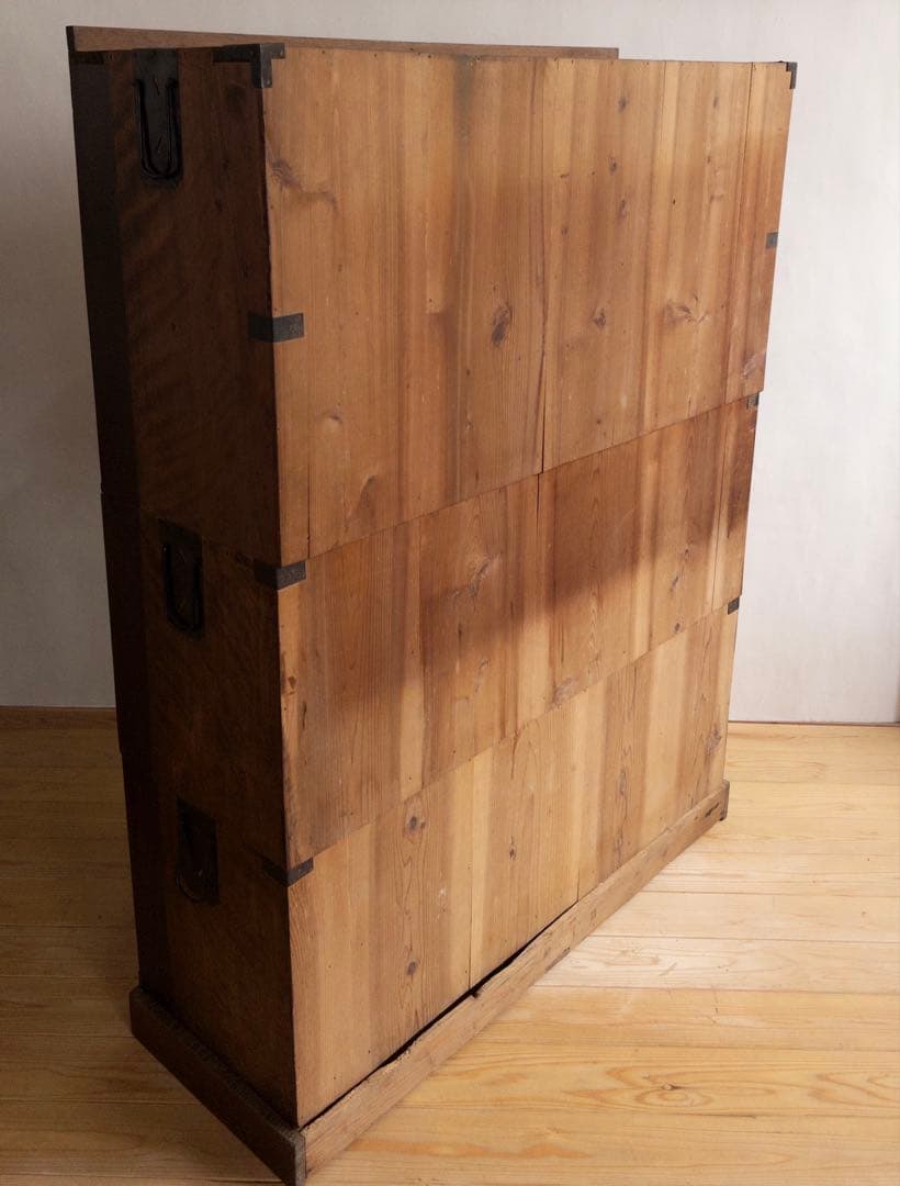 大型　和箪笥　高さ約159㎝　古道具　古家具　和家具　ビンテージ　アンティーク