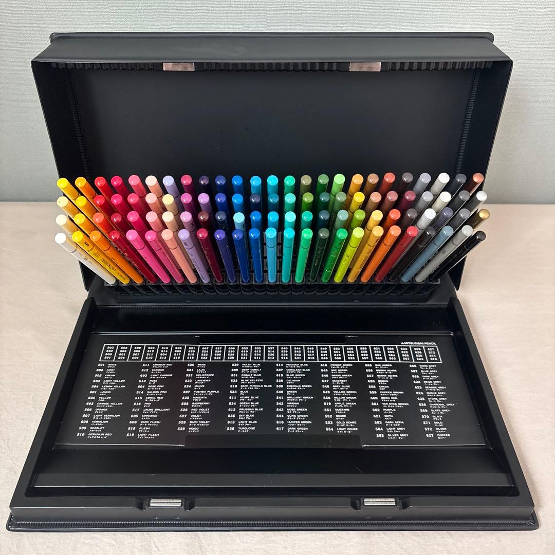 色鉛筆 100本セット メタリック色鉛筆付き