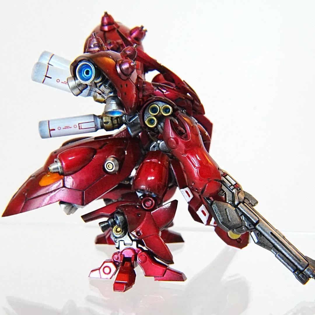 バンダイ　ガンダムアーティファクト　第1弾　ナイチンゲール　塗装・改修済完成品