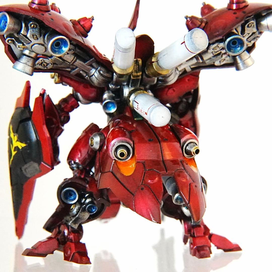 バンダイ　ガンダムアーティファクト　第1弾　ナイチンゲール　塗装・改修済完成品