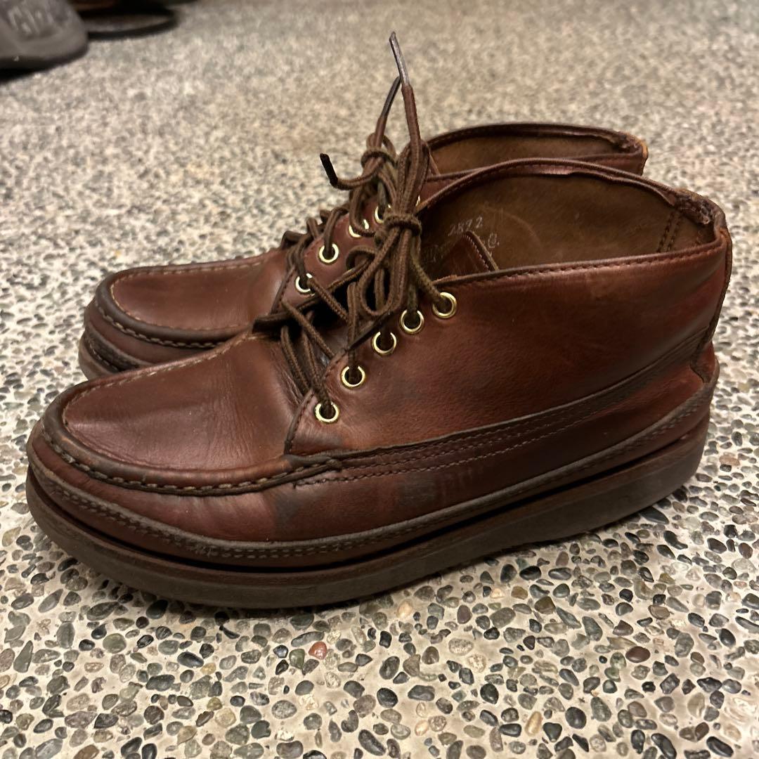 早いもの勝ち　スポーティングクレイチャッカ ラッセル モカシン　トリプルバンプ