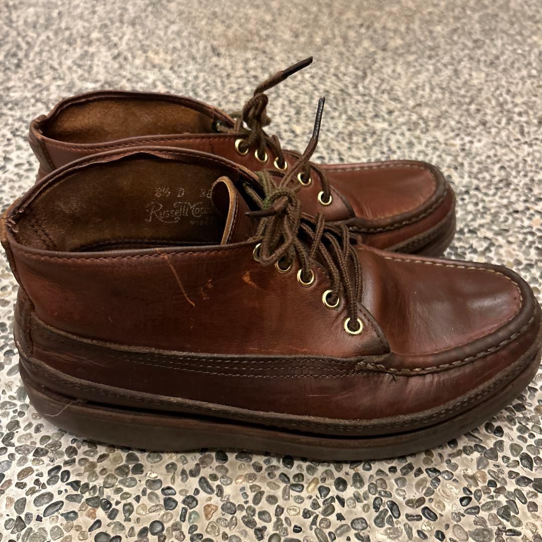 早いもの勝ち　スポーティングクレイチャッカ ラッセル モカシン　トリプルバンプ