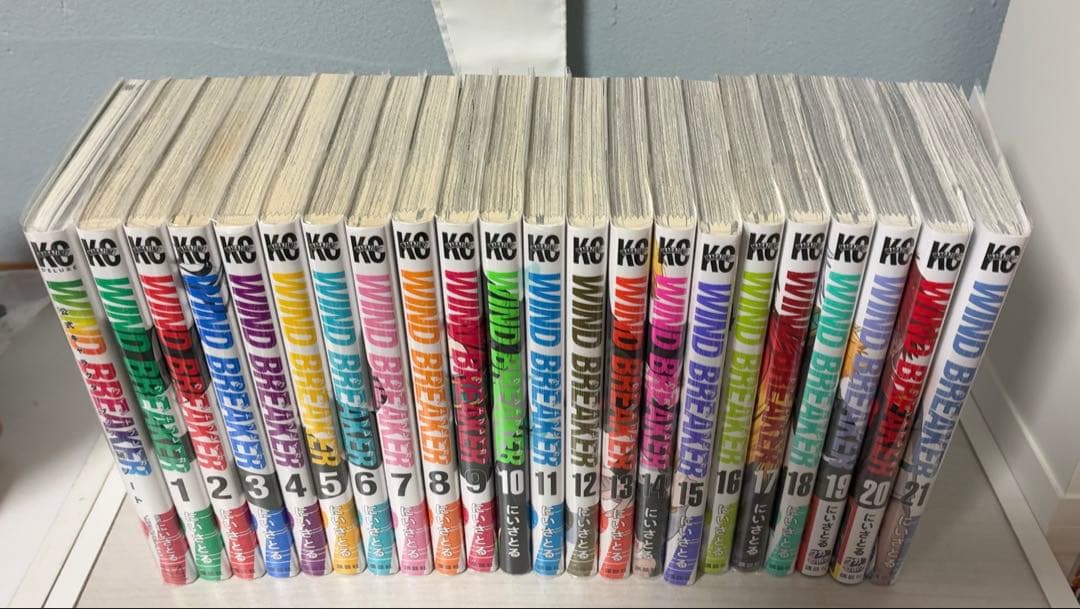 WIND BREAKER 1-21巻＋キャラクターブックセット※特典付き