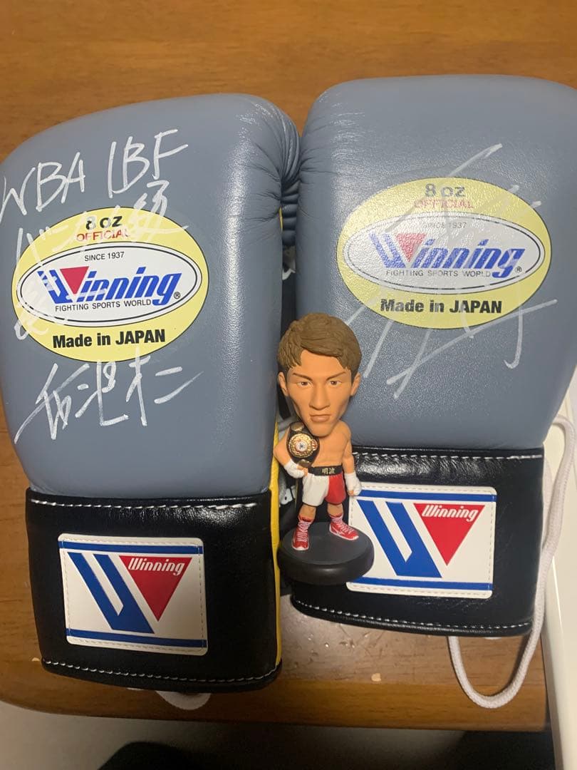 KenKen634井上尚弥選手サイン入りグローブ　ひかりTV当選品セット