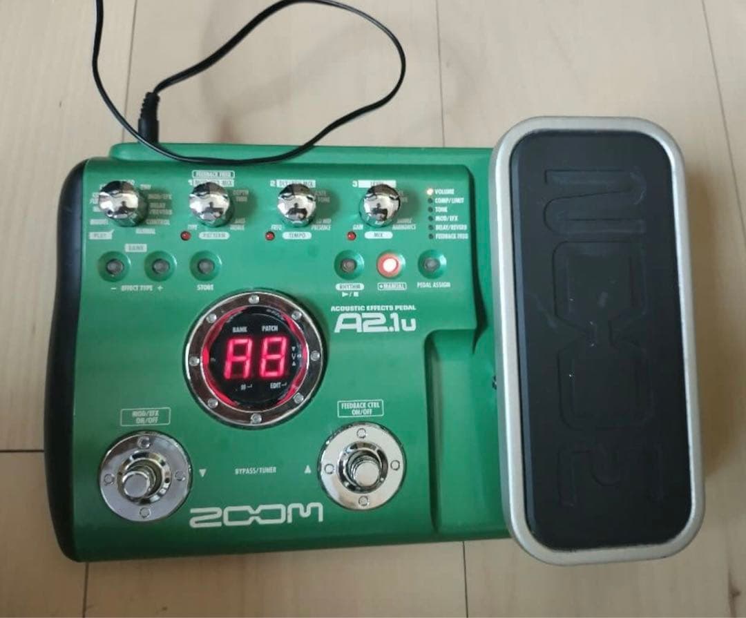 【ヨッシー】zoom A2.1u アコースティックギター　エフェクター