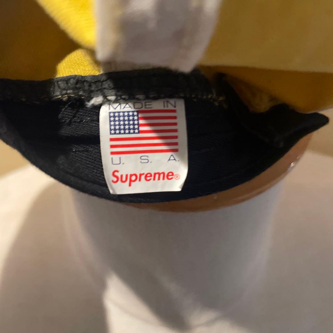 supreme イエローキャップ