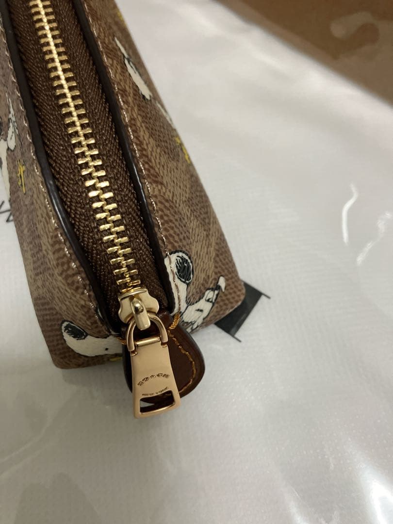 coach スヌーピー コラボ　ペンケース