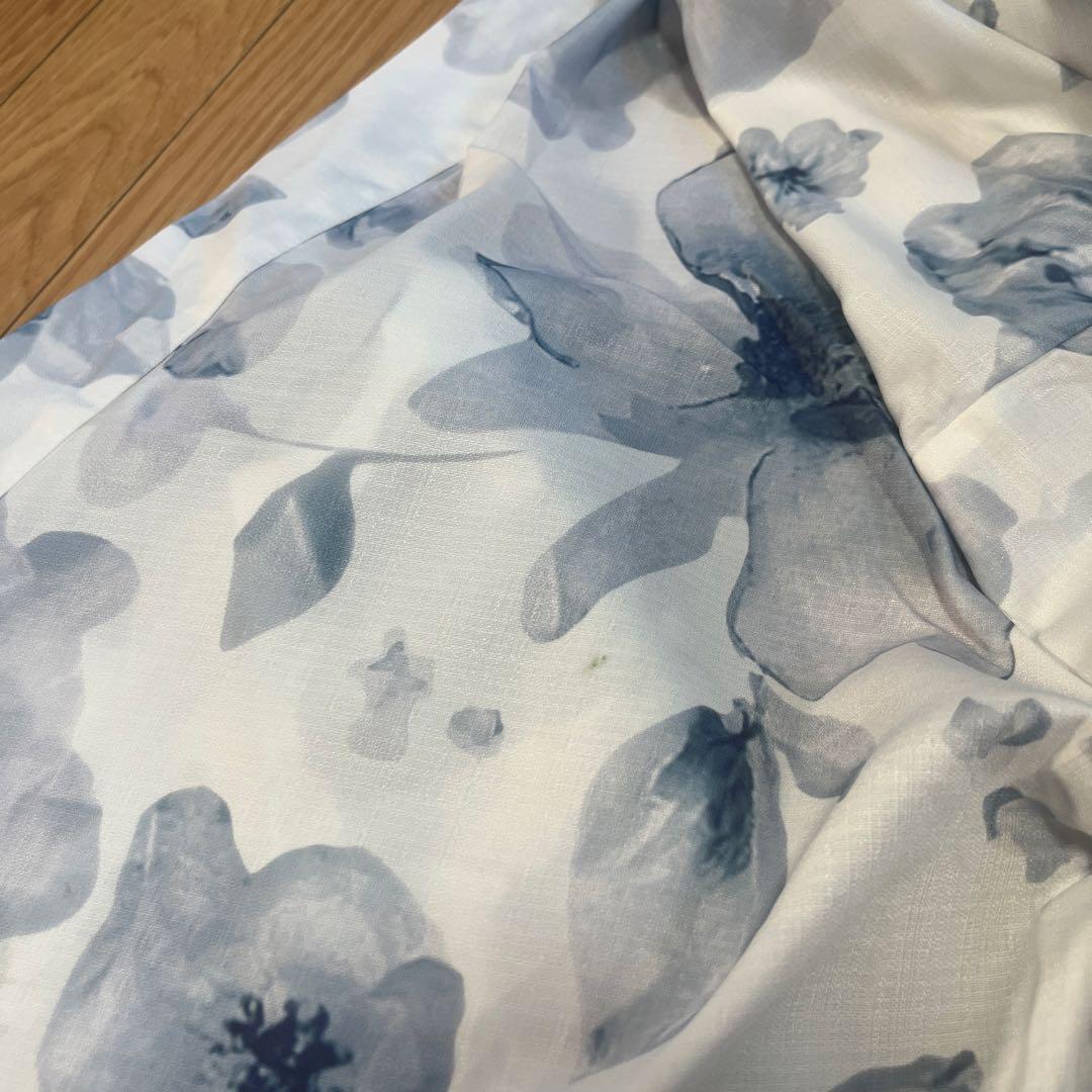 3点セット2Way水彩花柄浴衣セット