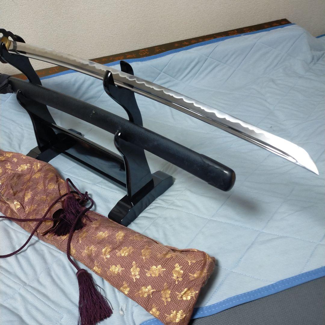 居合刀　模造刀　武蔵拵 二十四代　藤原兼房　日本刀　刀剣　特選　刀袋　革巻