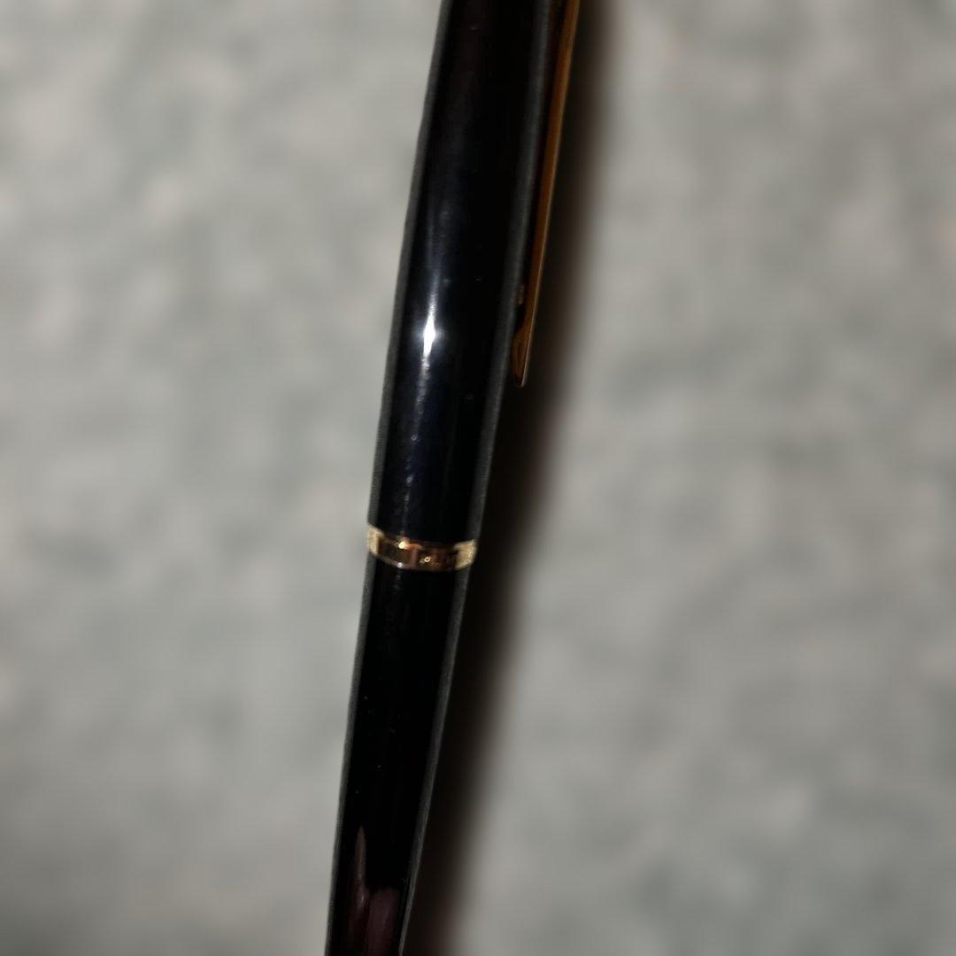 PILOT 万年筆 黒 透明ケース付き